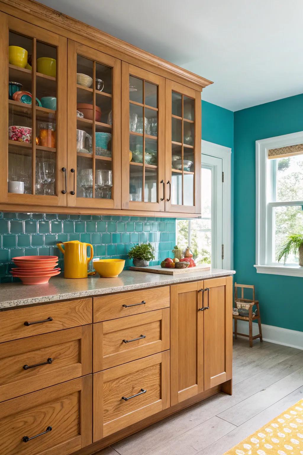 Display your treasures with elegant glass cabinet inserts.