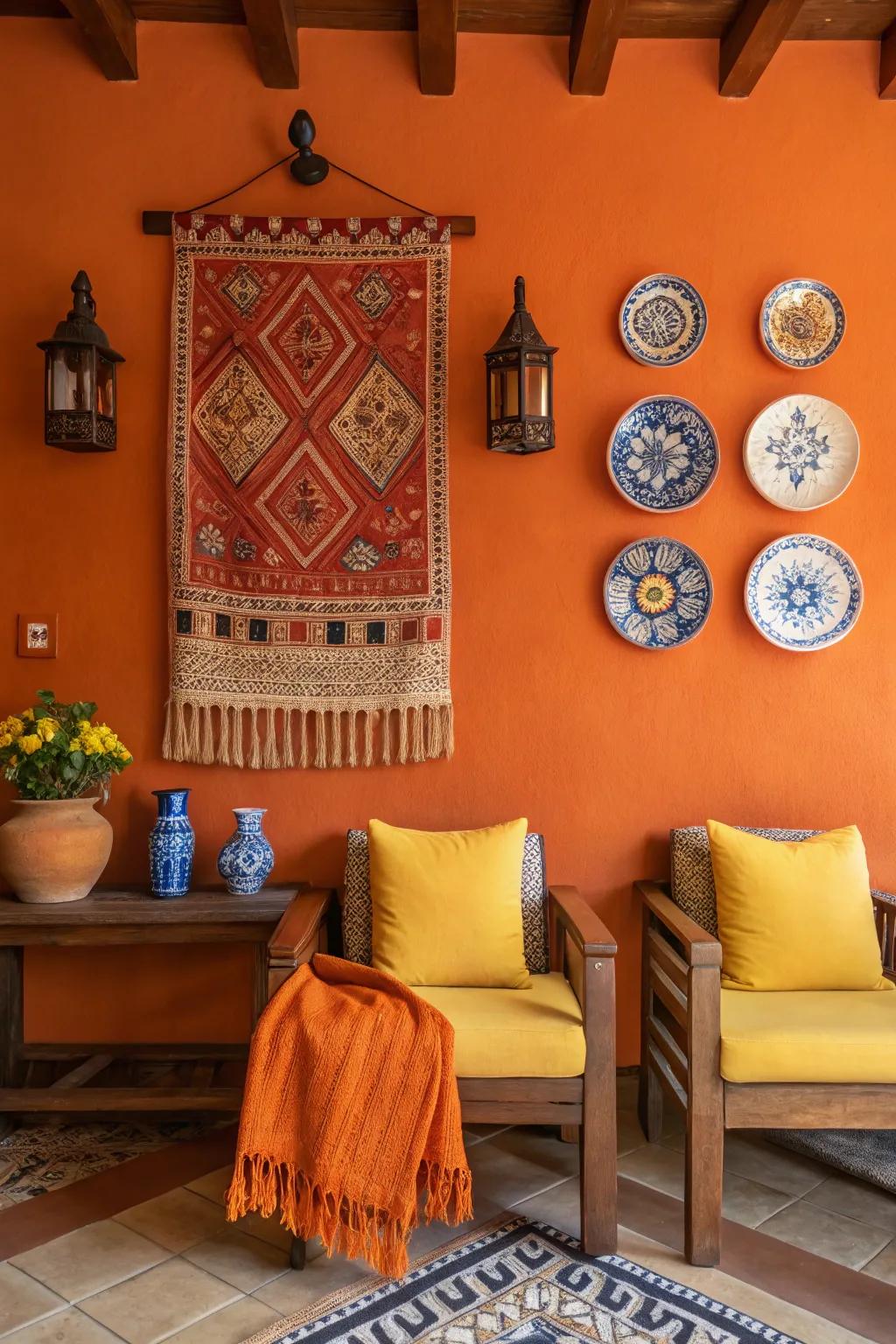 Celebrate local culture with thoughtful design elements. 🌍 #CulturalDesign #AuthenticSpaces