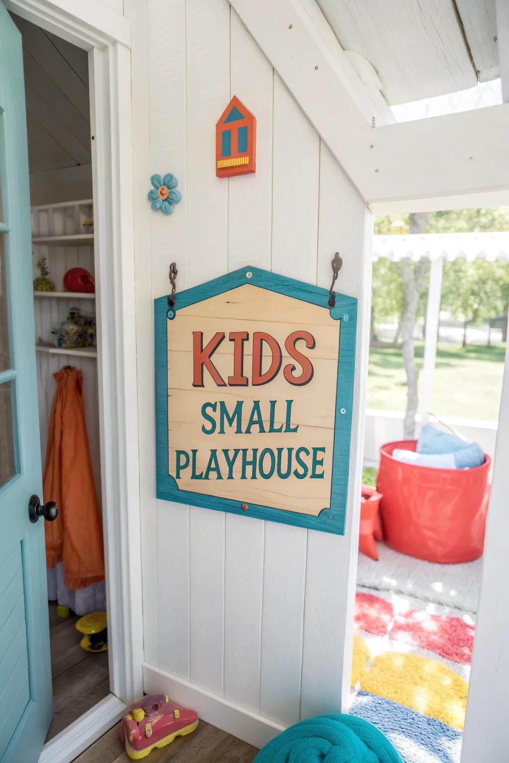 Make it personal with custom signs that turn every playhouse into a one-of-a-kind retreat.