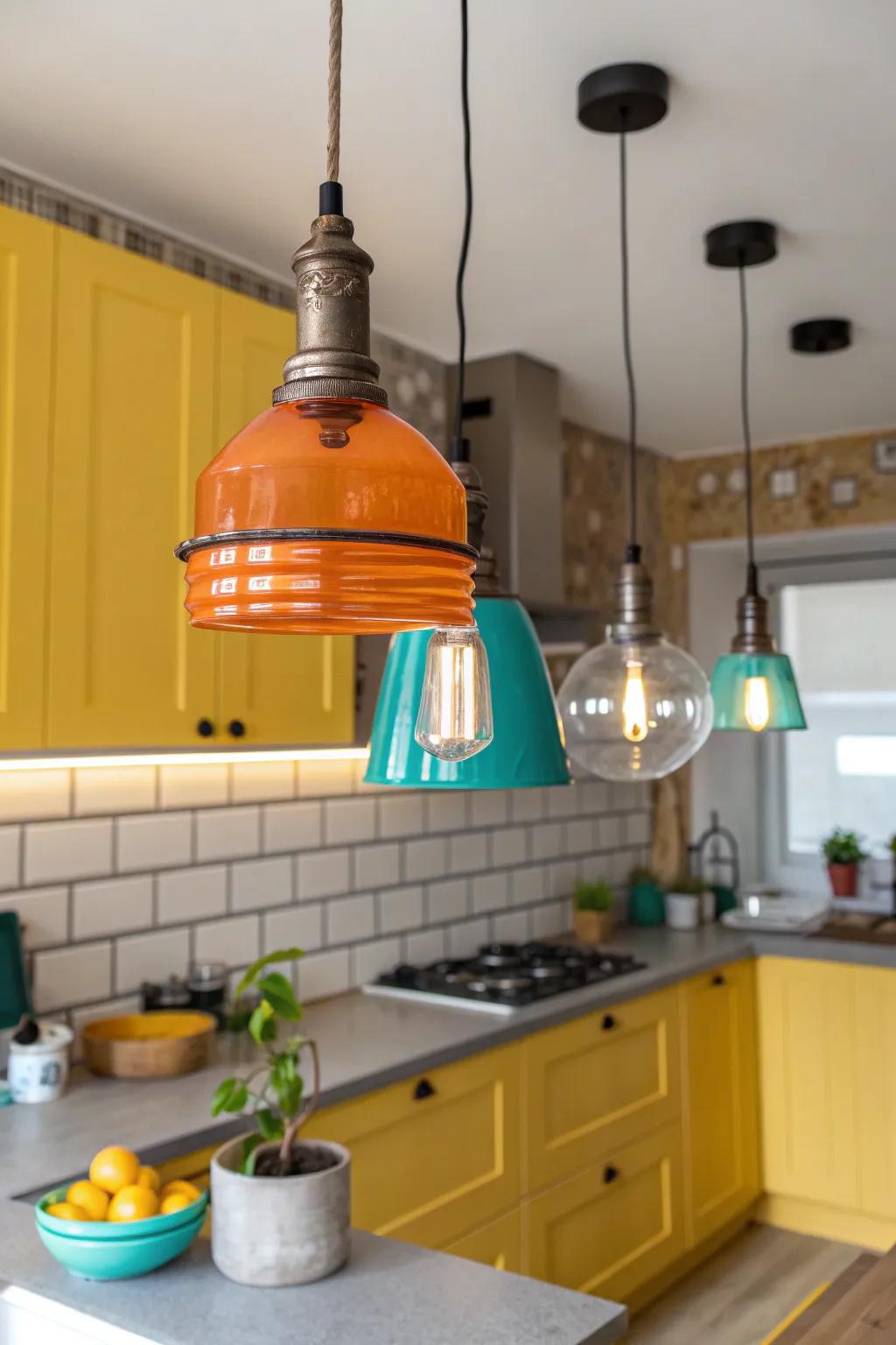 Choose eco-friendly fixtures made from recycled materials for a stylish and sustainable kitchen.