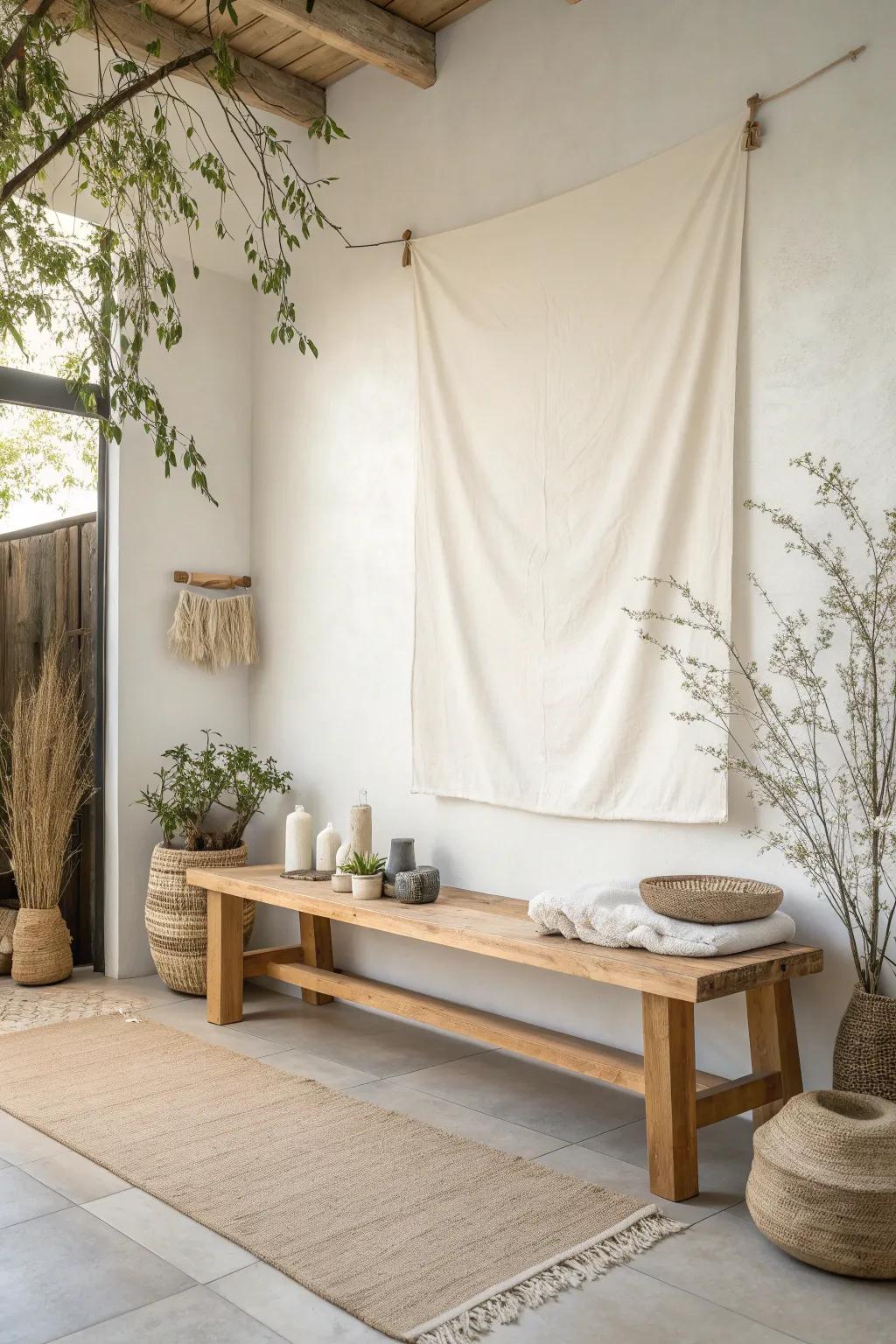 Embrace simplicity with a minimalist backdrop that exudes elegance and sophistication. #MinimalistDesign #SimpleElegance