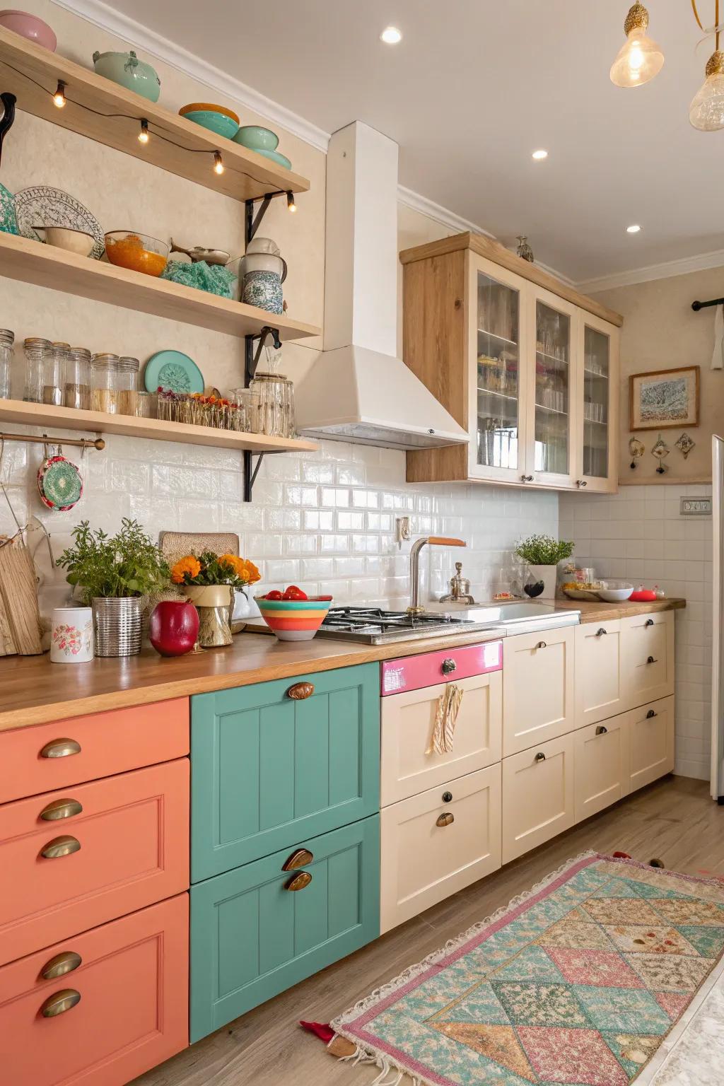 Whimsical details make your kitchen a joyful space. 🎉 #WhimsicalDesign #JoyfulKitchen