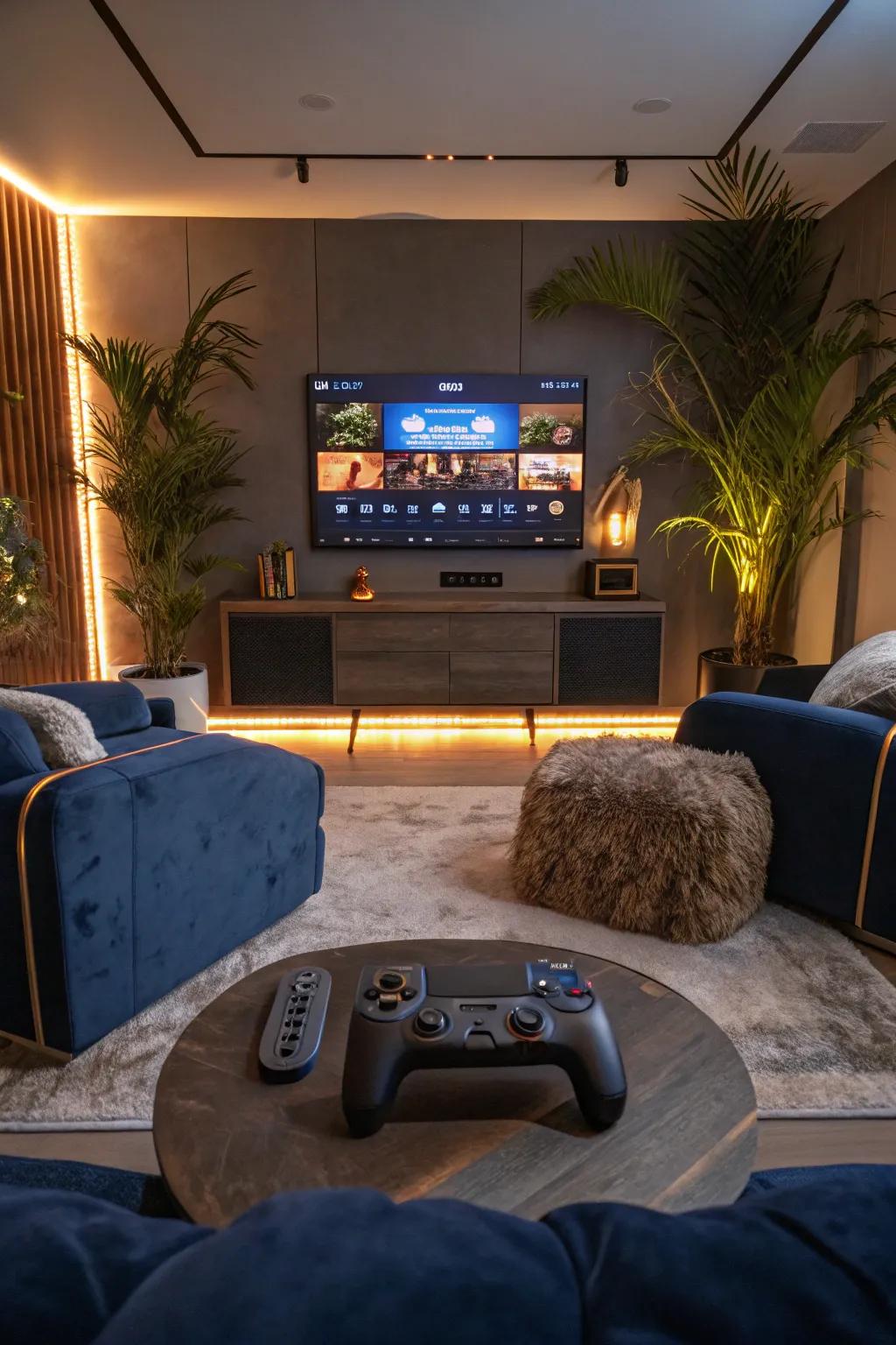 Bring your gaming setup to life with interactive features that respond to your every move.