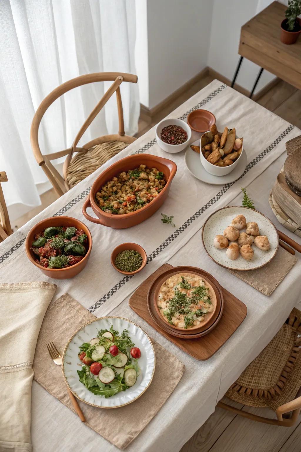 Celebrate diversity with a cultural potluck that brings flavors from around the world.