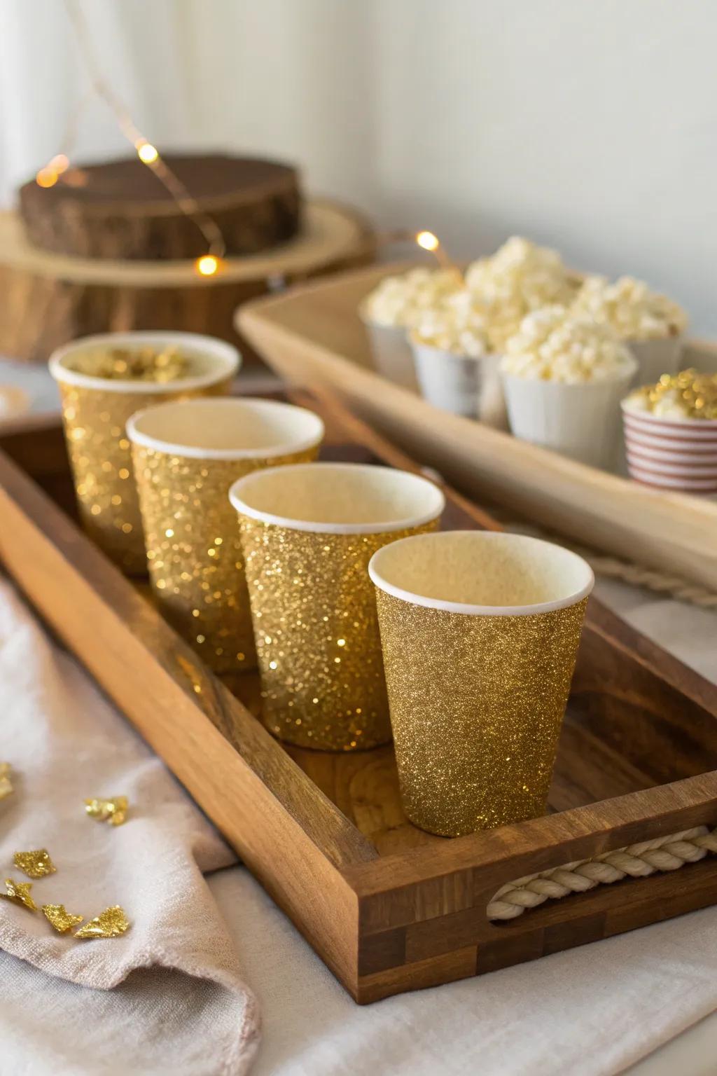 Leave a lasting impression with sparkling party favors that guests will adore. 🎁✨ #PartyFavors #GoldenBirthday