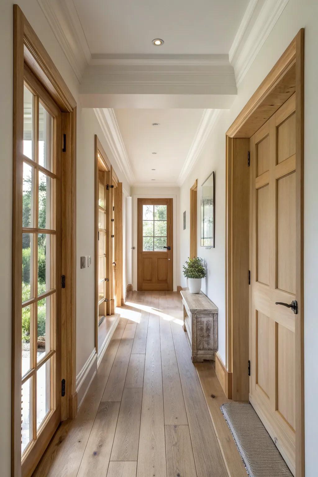 Make every entrance grand with enhanced door frames that captivate. #GrandEntrances #DoorDesign #ArchitecturalInterest