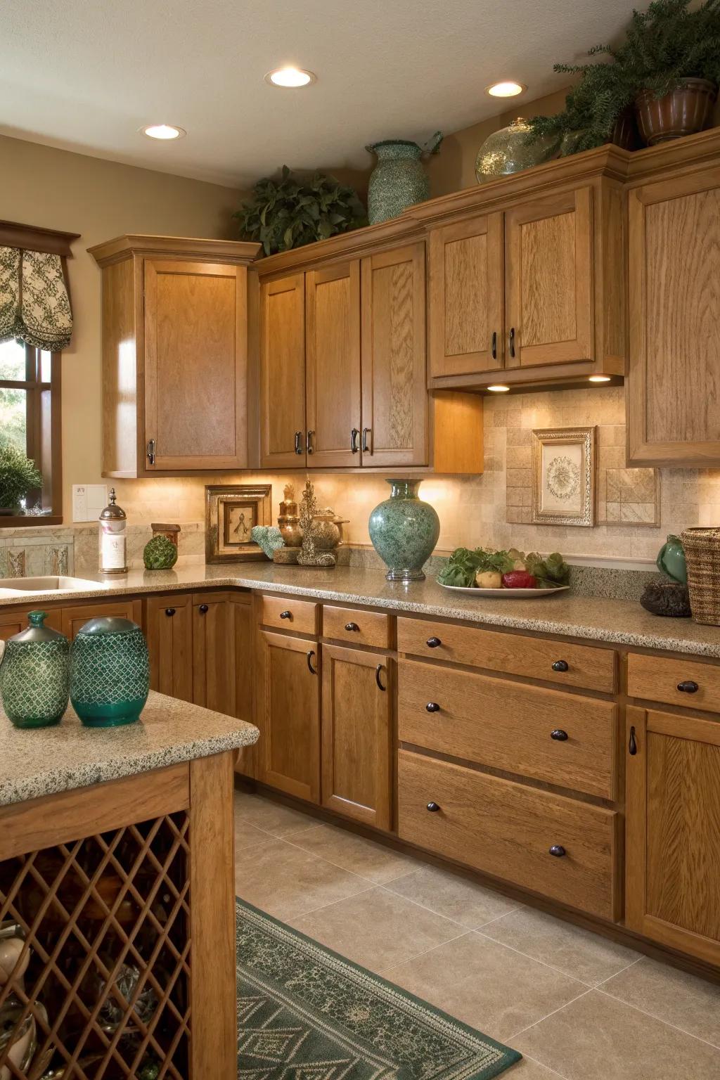 Eclectic decor makes your kitchen a true reflection of you.