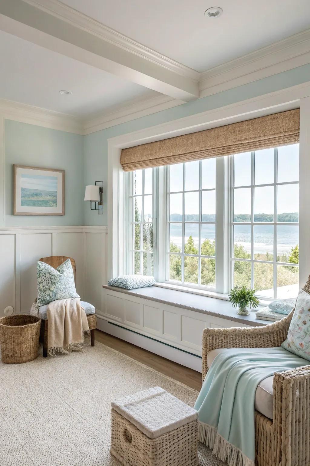 Infuse your space with coastal vibes for a serene and calming atmosphere. 🌊 #CoastalVibes #SereneSpaces