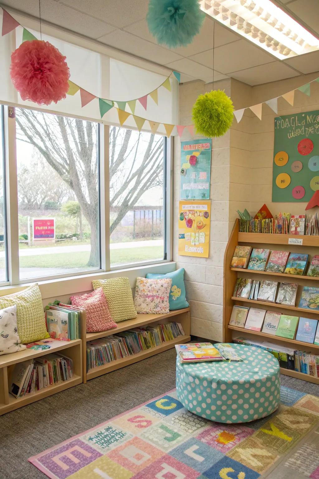 Celebrate the seasons with ever-changing decor.