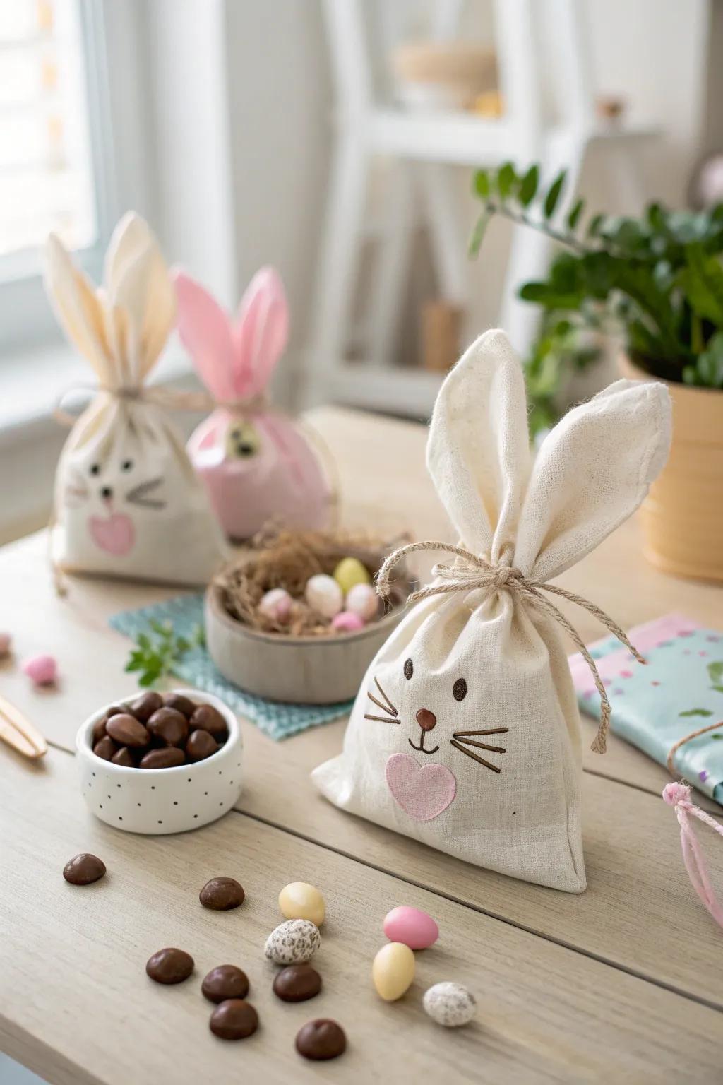 Hop into Easter with adorable bunny-themed gift bags that are sure to spread joy and smiles! 🐰 #EasterJoy #GiftIdeas