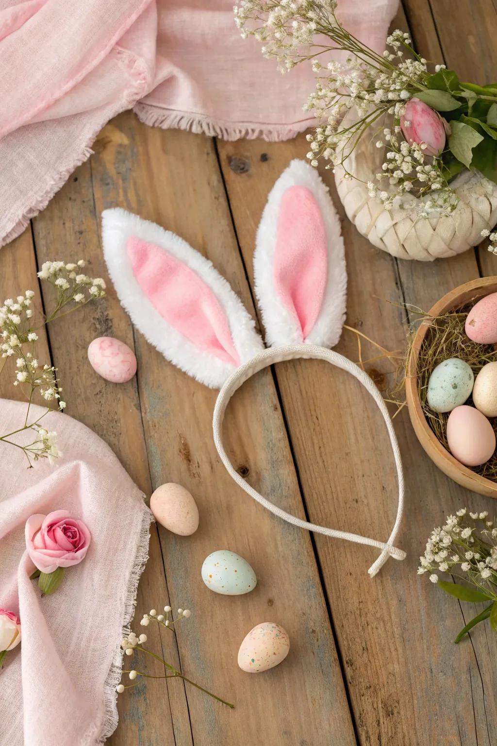 Add a hop to your step with playful bunny ear headbands for your Easter photo booth.
