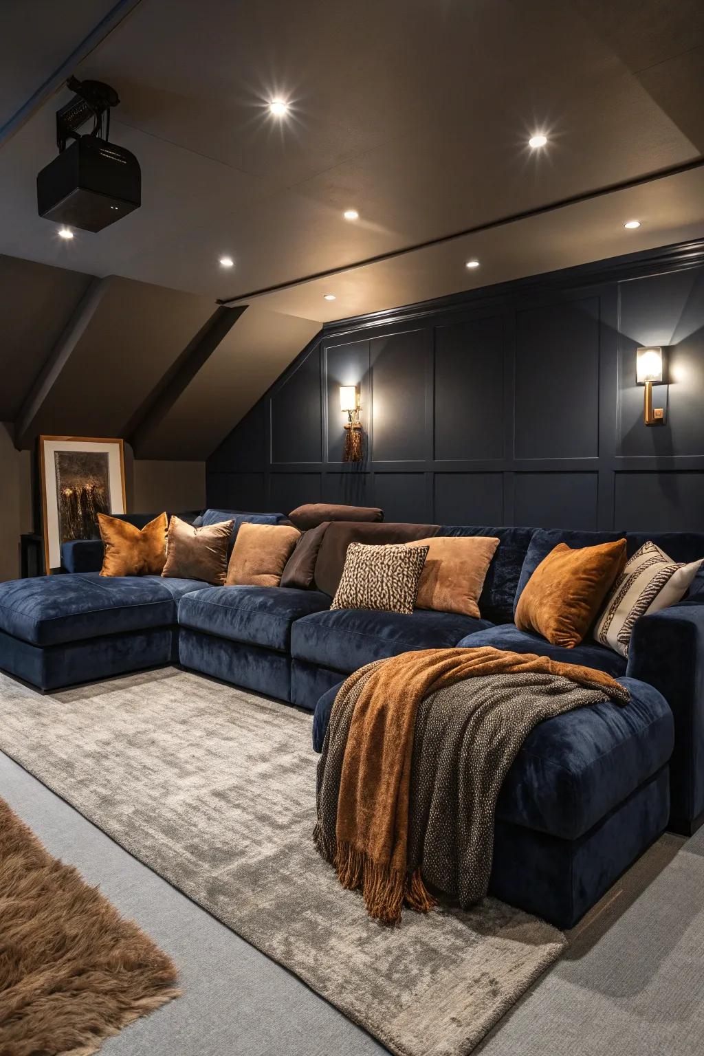 Create the ultimate lounging experience with spacious, comfortable seating.