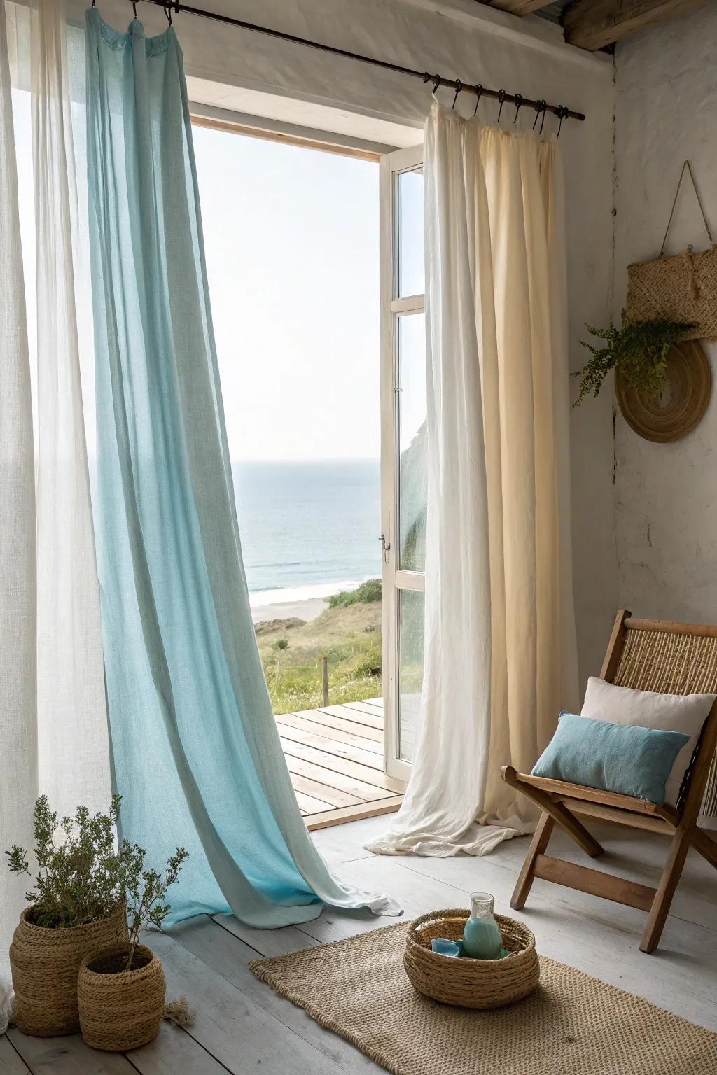 Feel good about your decor with eco-friendly curtain choices.