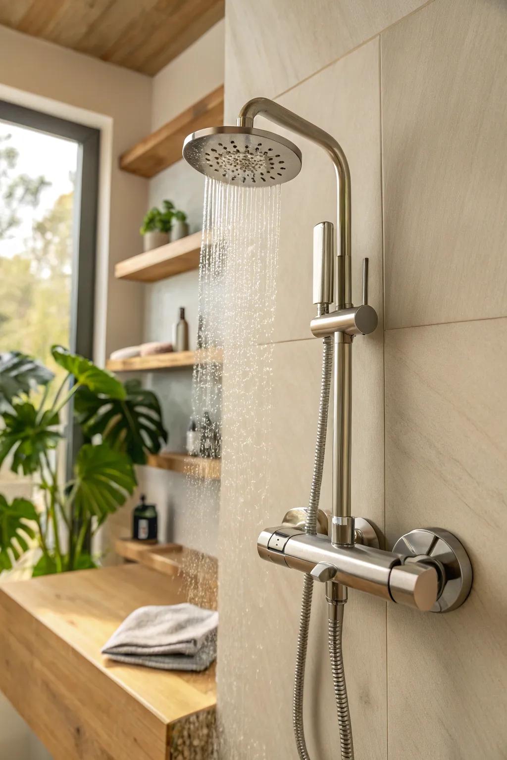 Step into the future with faucets that seamlessly integrate technology for a sleek experience.