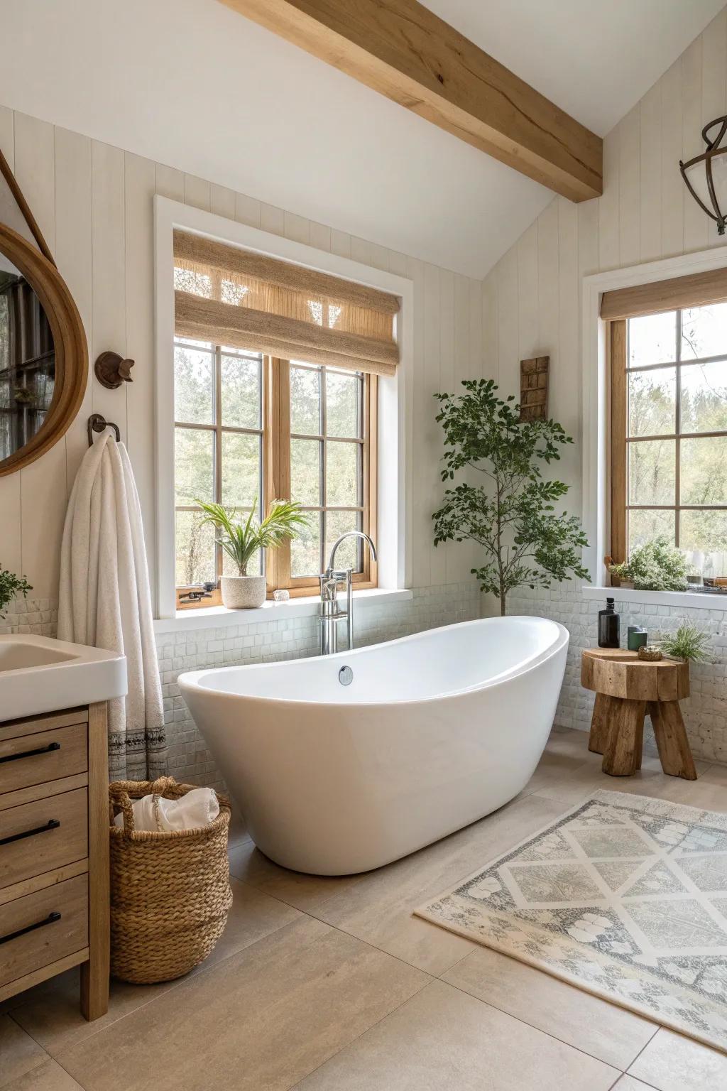 Let your bathtub steal the show as the ultimate centerpiece for relaxation and style.
