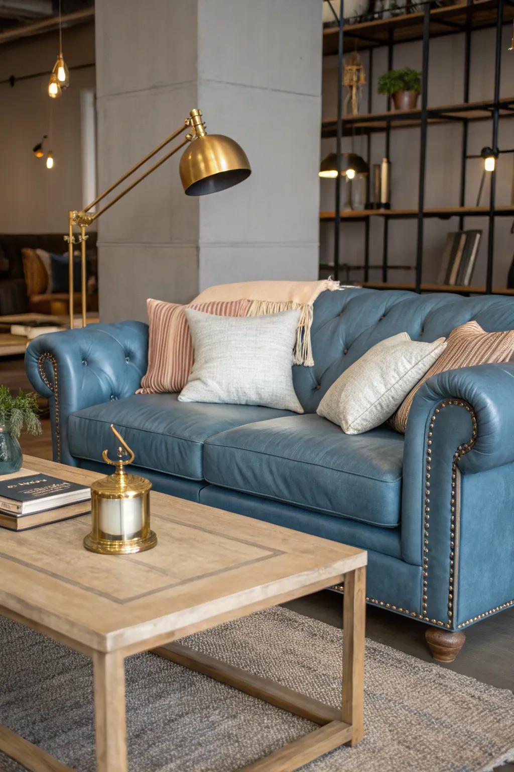 Create harmony with complementary furniture for a balanced living space.