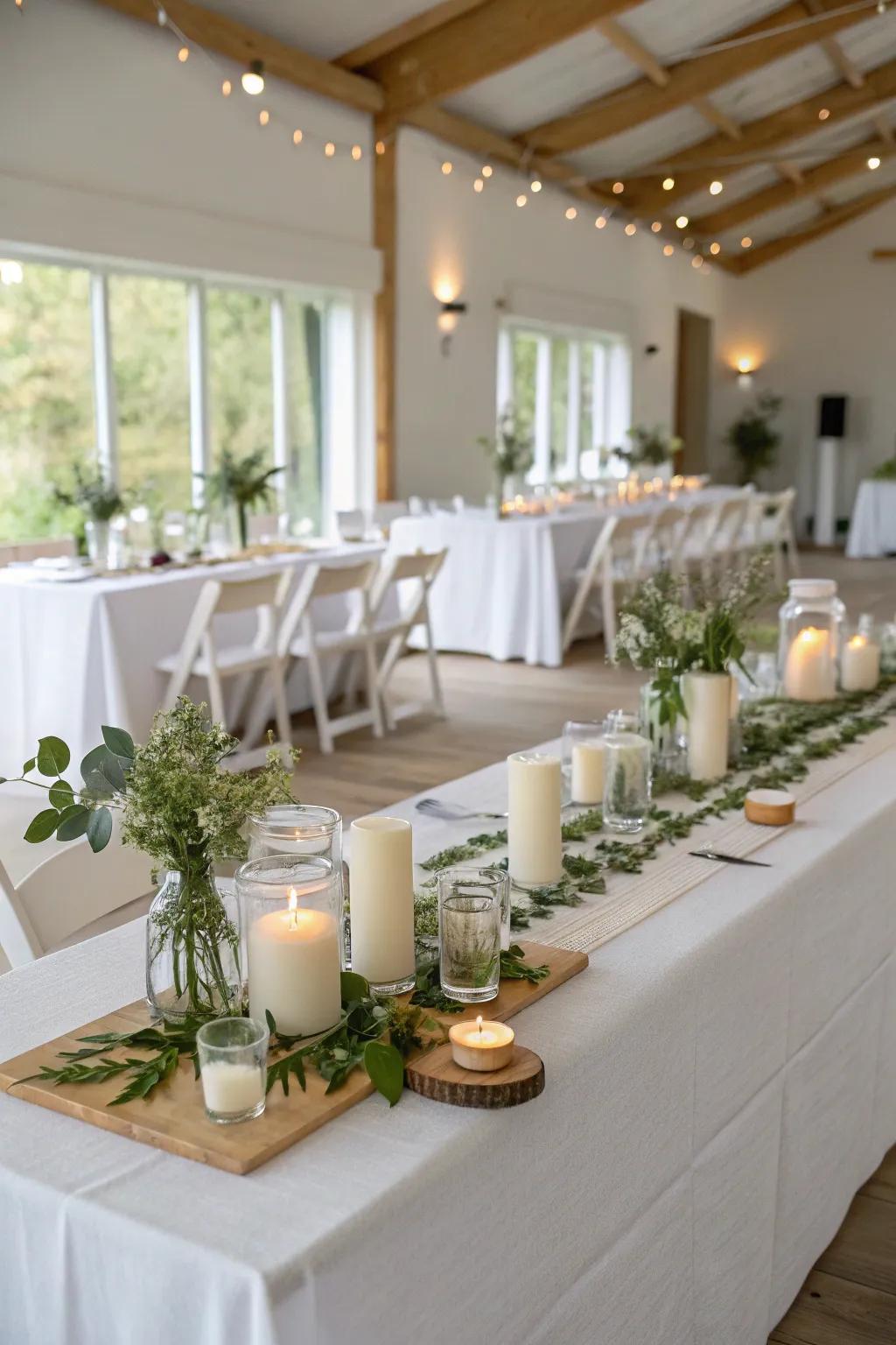 Achieve pure elegance with minimalistic details that speak volumes.