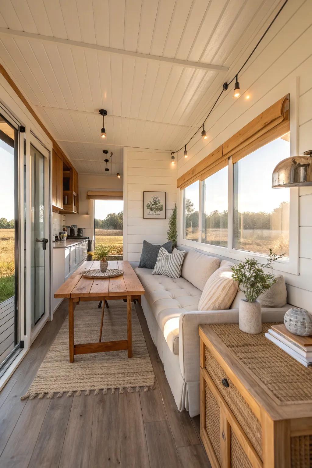 Container homes blend modern design with eco-friendliness.