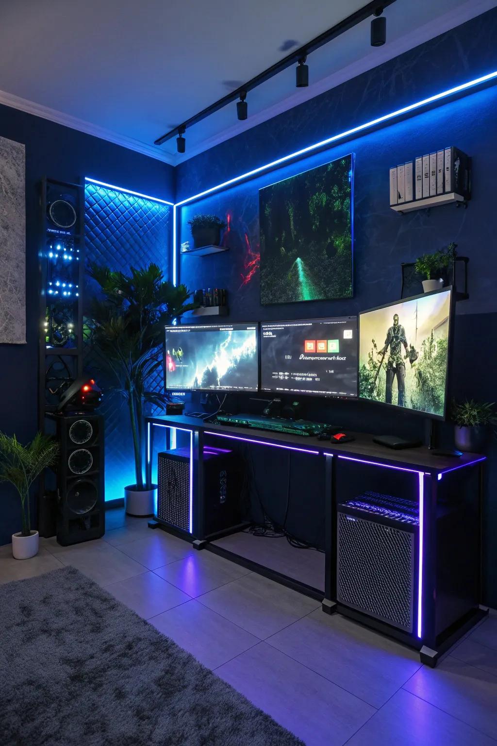 Double or triple your gaming pleasure with a mesmerizing multi-monitor setup.
