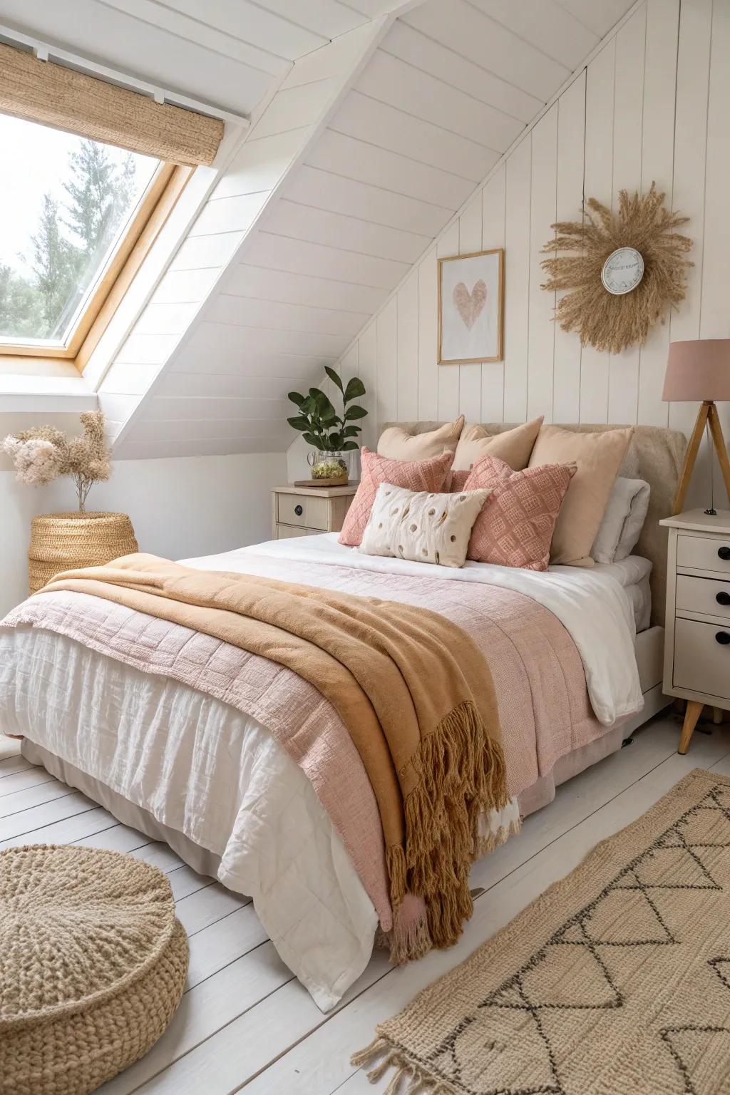 Dive into comfort with plush bedding that makes bedtime a luxurious experience.