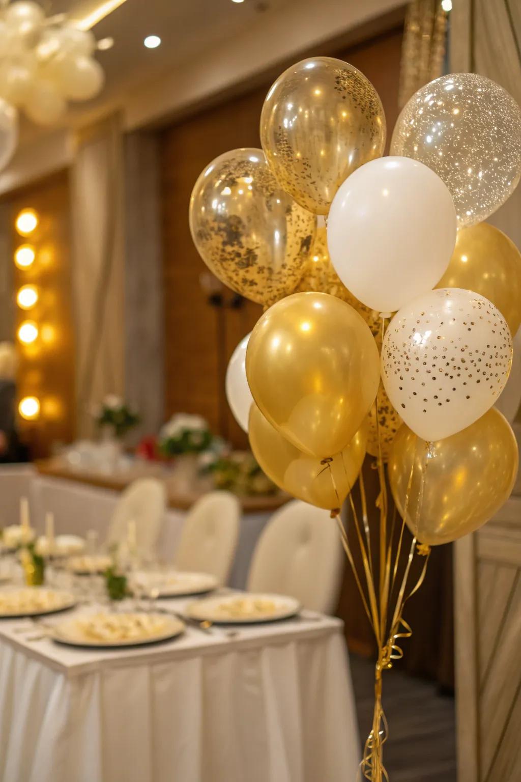 Elevate your party decor with beautiful balloon clusters that capture the essence of celebration.