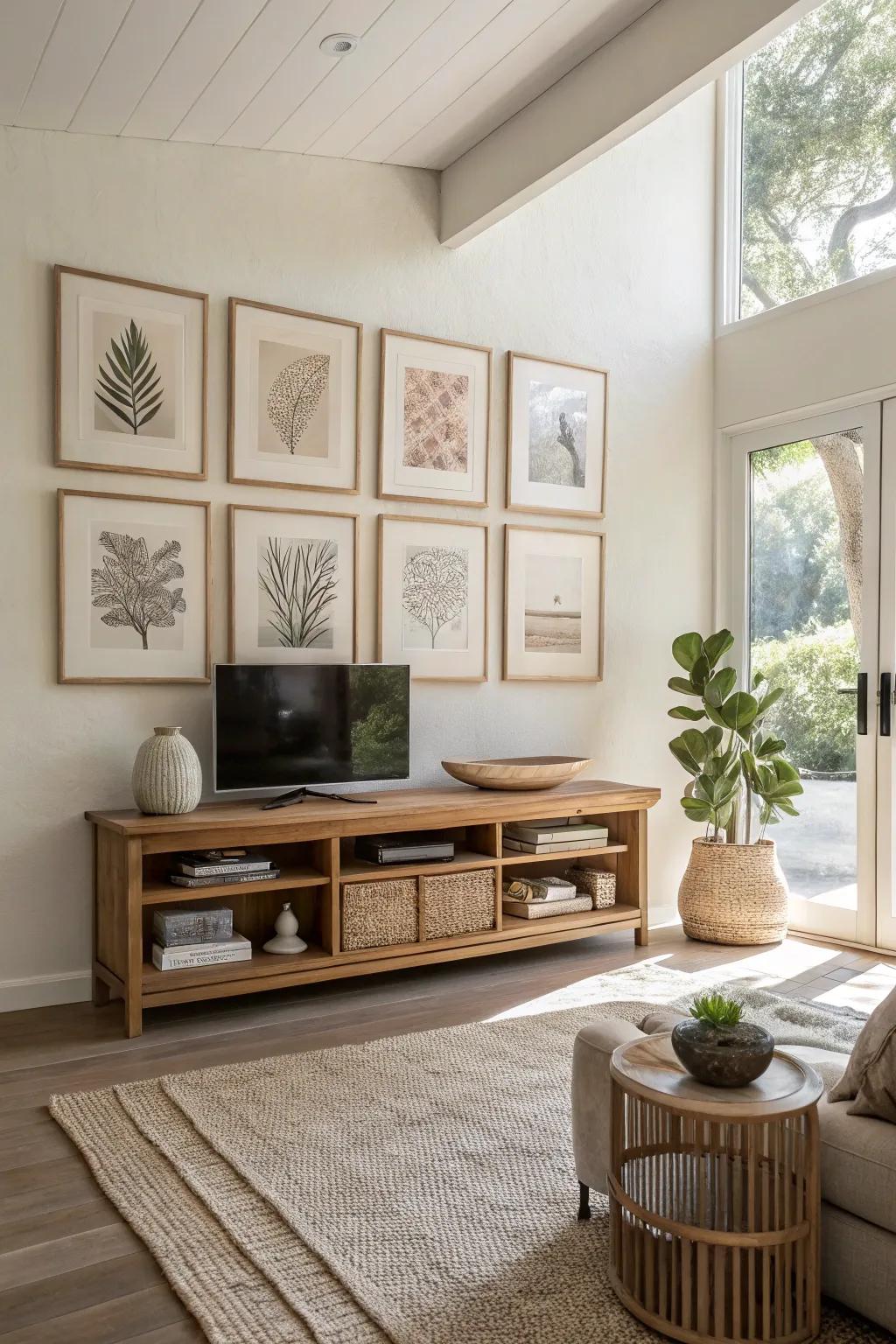 Embrace symmetry for a timeless and sophisticated touch to your decor.