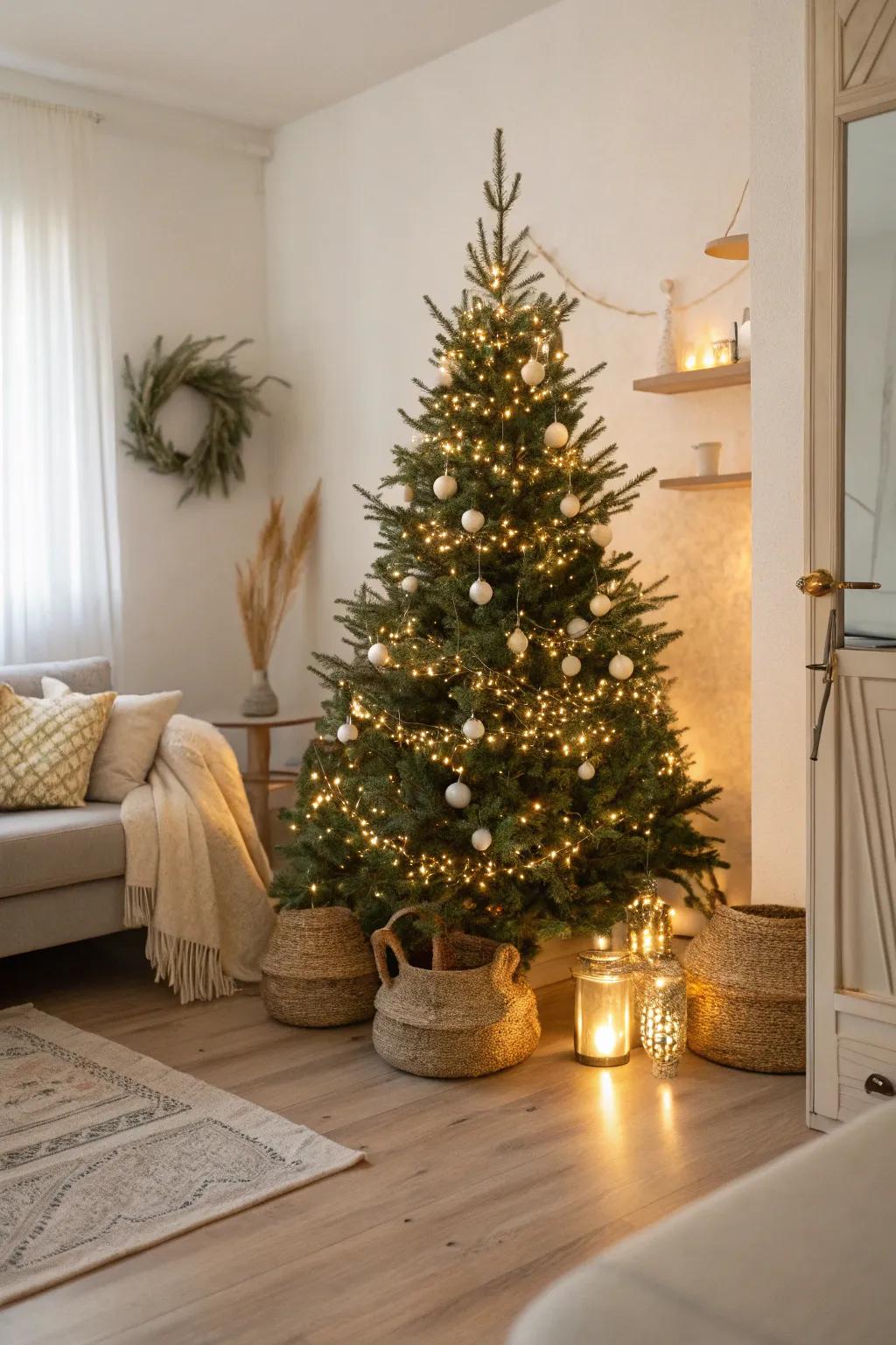 Let your Christmas tree shine as the centerpiece of your festive decor.