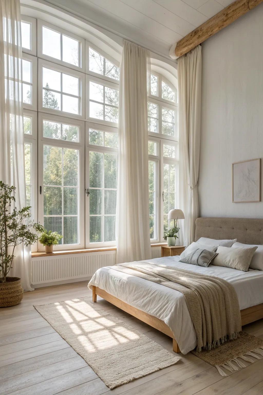 Let the sunshine in with expansive windows that brighten up your entire space.