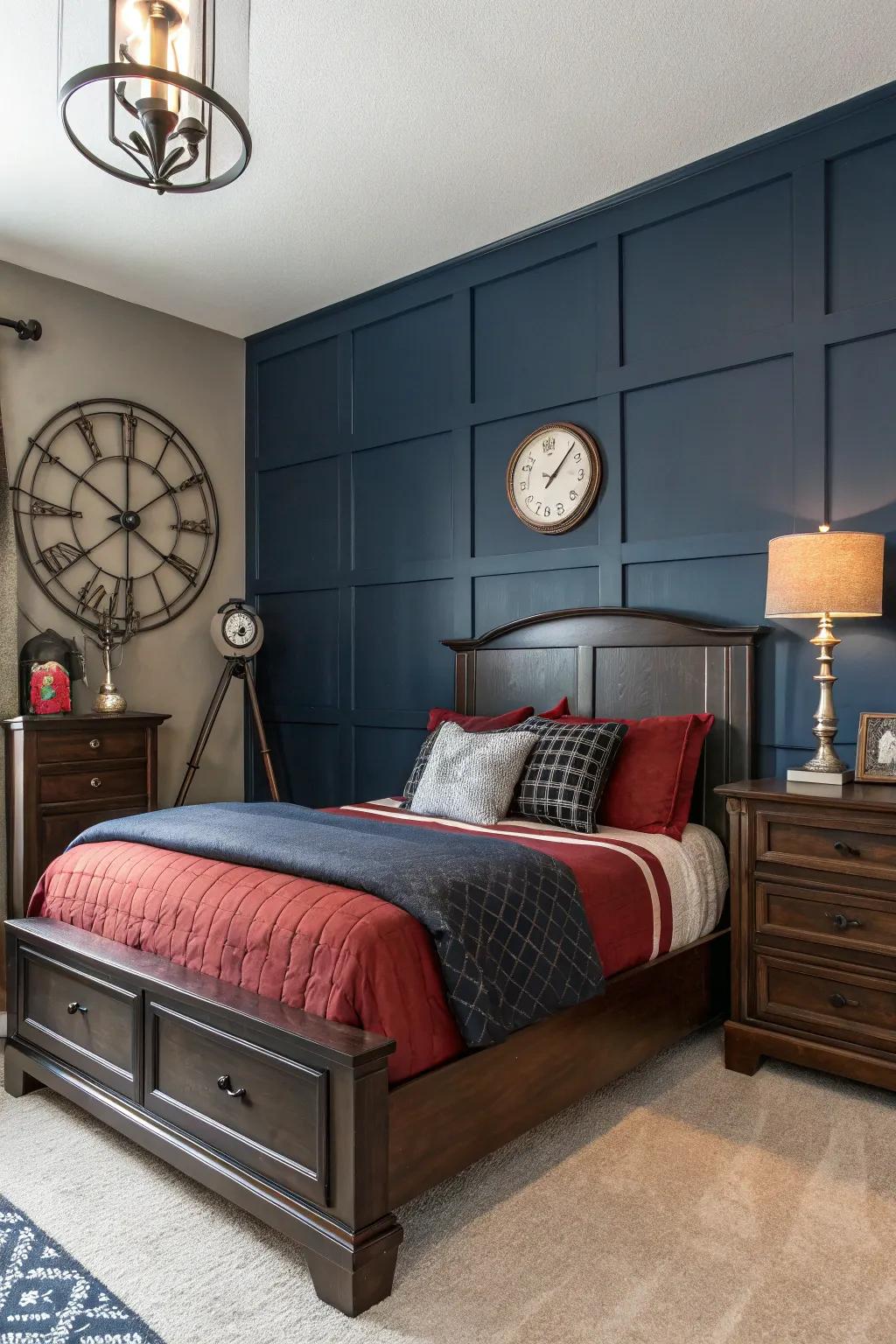 A splash of bold color can redefine a space, creating a dynamic focal point that enhances the room's personality.