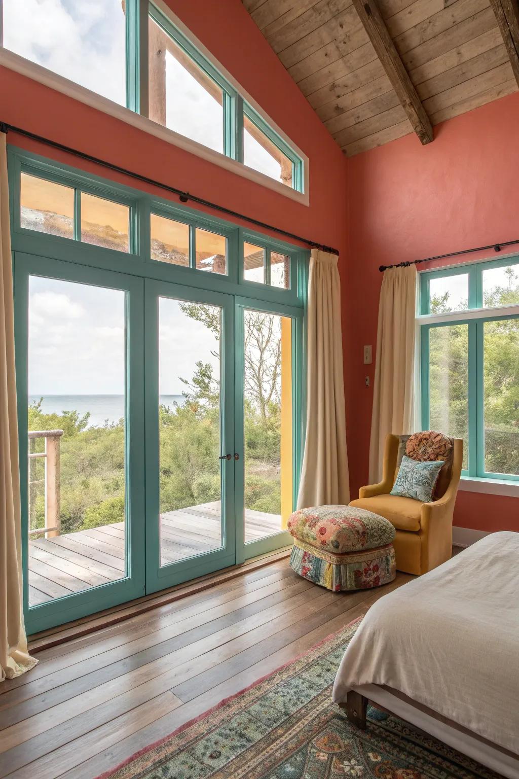 Let the sunlight in and brighten your retreat 🌞 #NaturalLight #HomeSanctuary