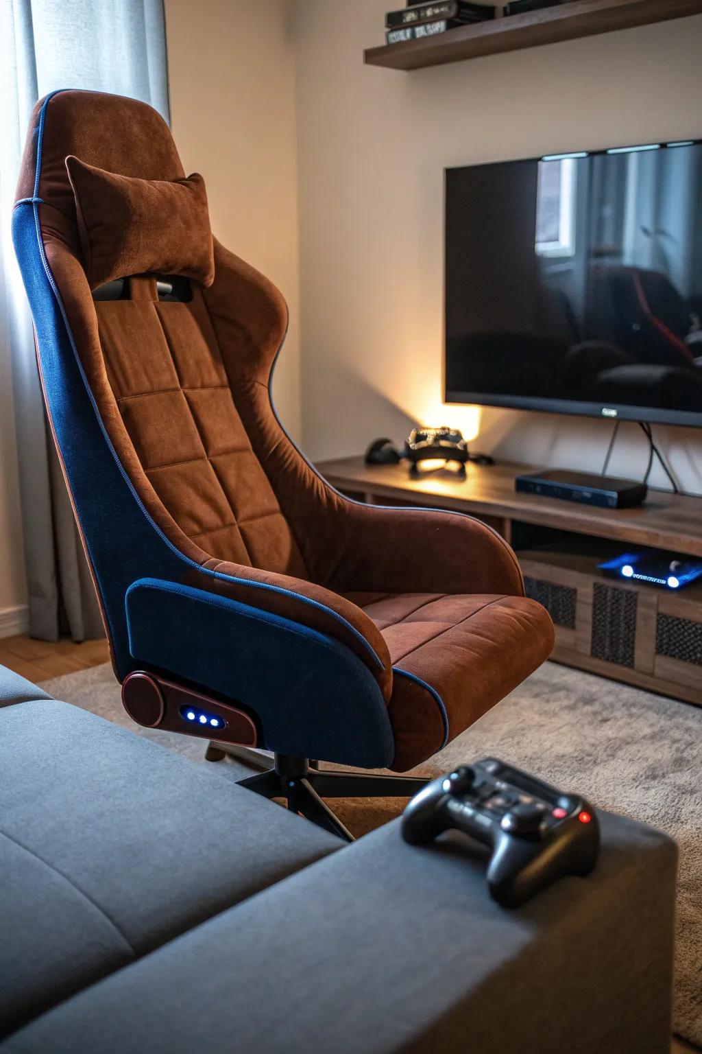 Find your throne! Comfortable seating is essential for those epic gaming marathons. 🎮 #GamingChair #ComfortFirst