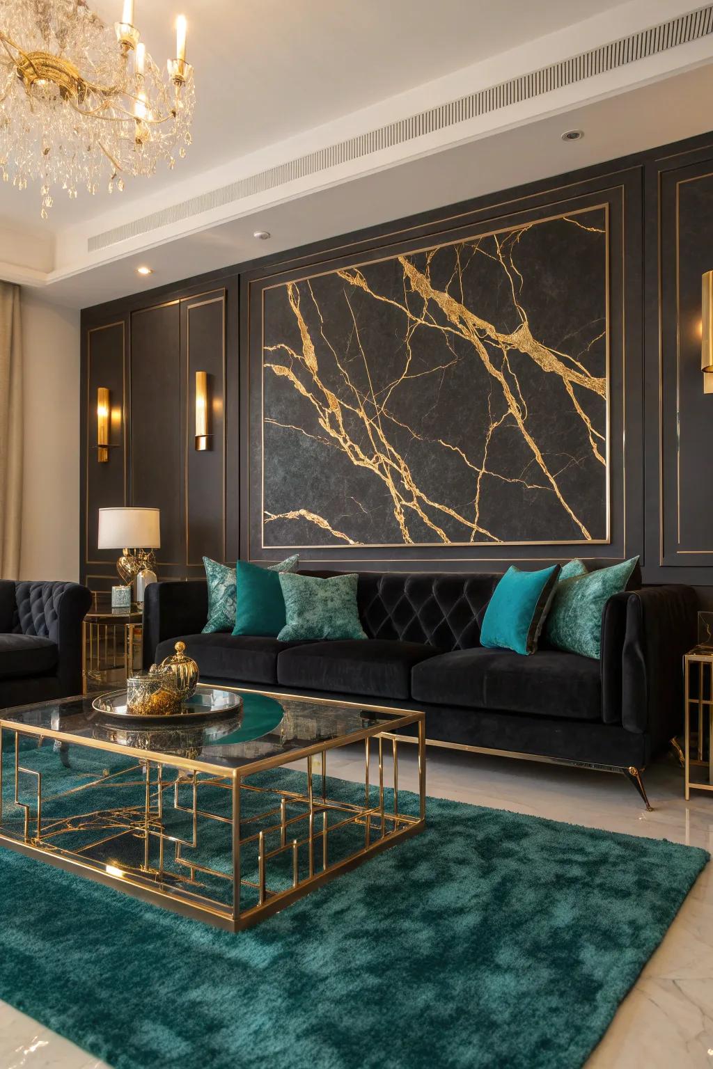 Bold art choices can transform any wall into a statement piece. 🎨 #WallArt #DecorInspiration