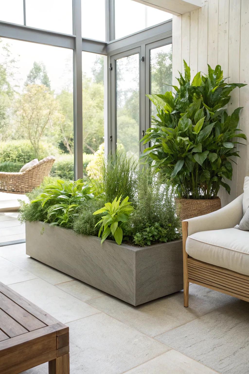 Brighten your outdoor spaces with vibrant plant displays that captivate and inspire. 🌸🌿 #GardenGoals #FloralDesign