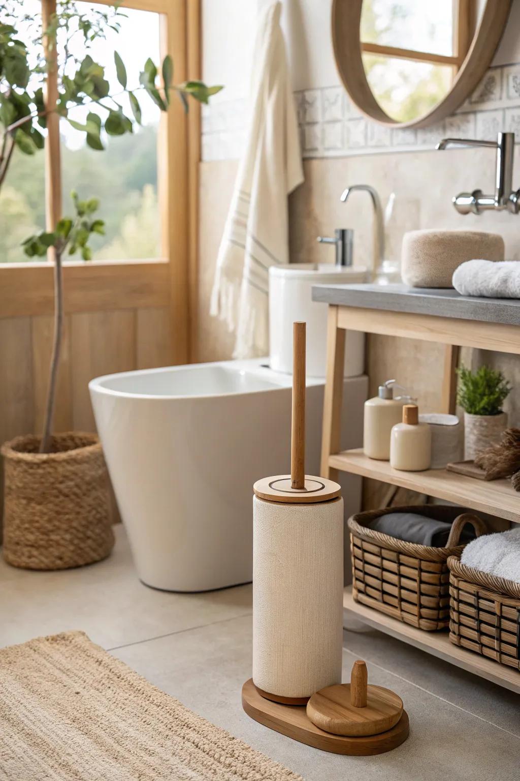 Harmonize your space with storage solutions that complement your decor.