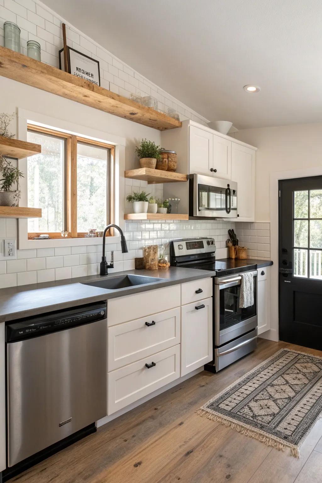 Enhance your kitchen's functionality and style with modern appliances.