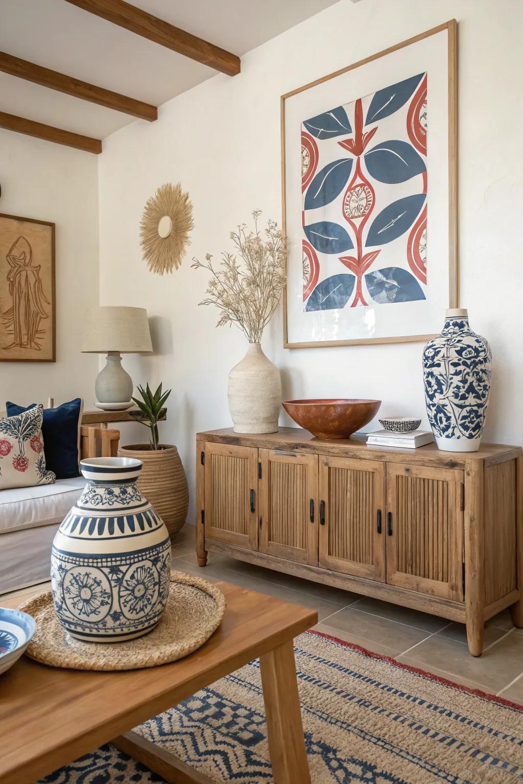 Enrich your home with artistic touches that tell a story and spark intrigue.