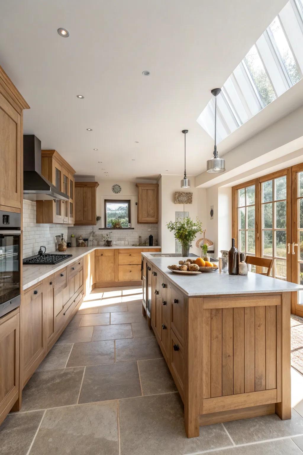 🍴 Integrated appliances turn your island into a multifunctional hub. #SmartKitchen #CompactLiving #DesignInspiration