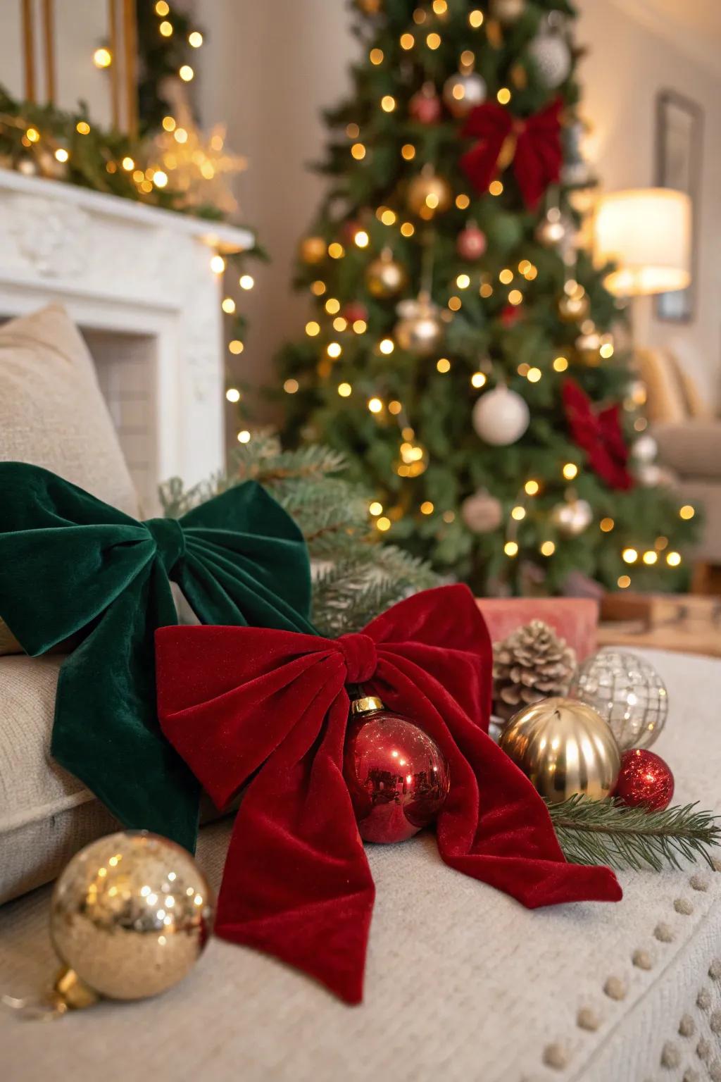 Add a touch of whimsy to your Christmas photos with playful props.