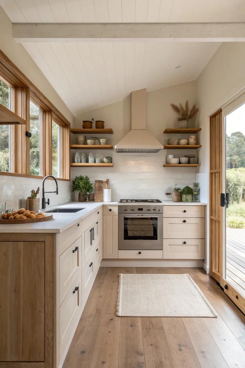 Achieve a seamless look with integrated appliances that blend into your kitchen's design.