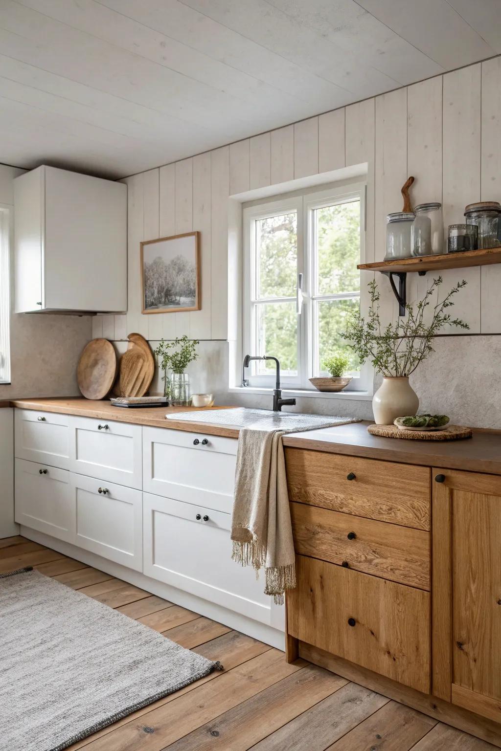 Textures transform your kitchen into a sensory delight.