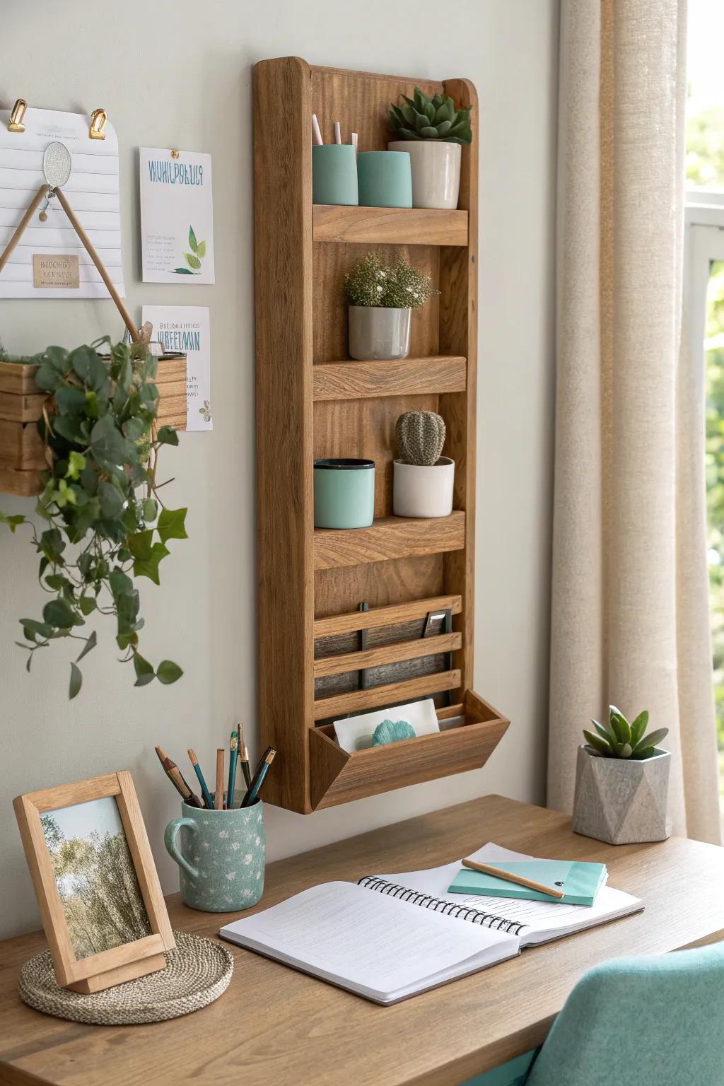 Elevate your organization game with vertical storage solutions.