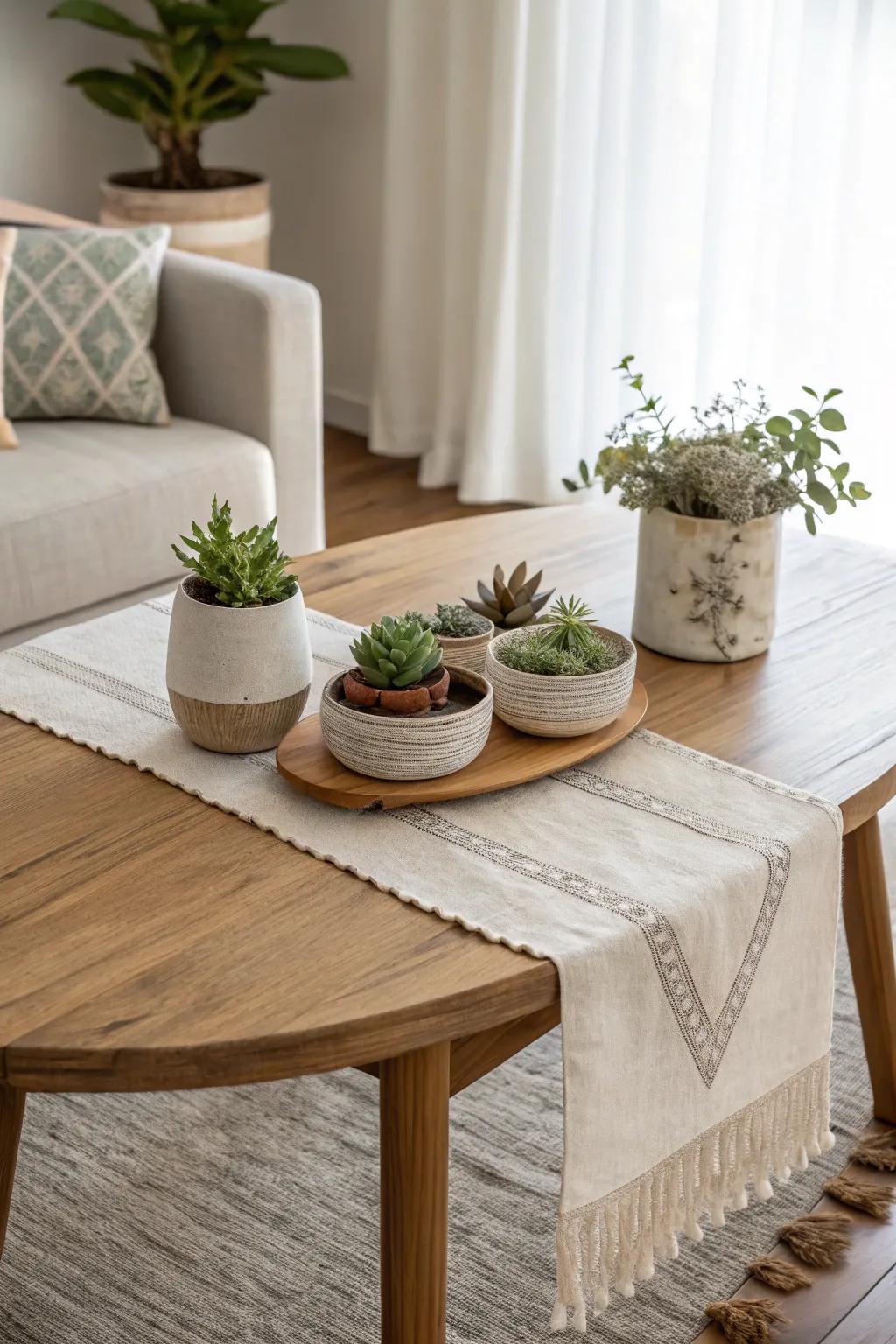 Bring the outdoors in with lush greenery, adding life and vibrancy to your decor. 🌿 #PlantsMakePeopleHappy #GreenLiving #InteriorInspo