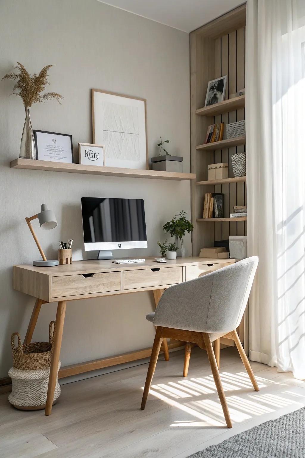 Embrace simplicity with minimalist designs that promote calm and focus.