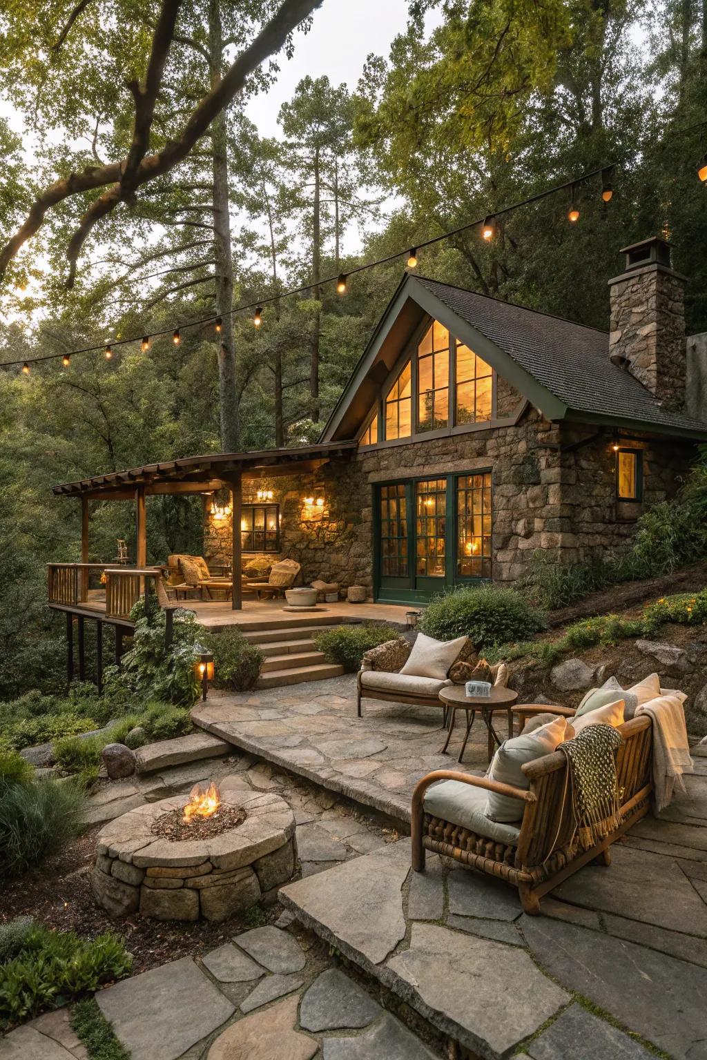 Invite the outdoors in with expansive outdoor spaces.