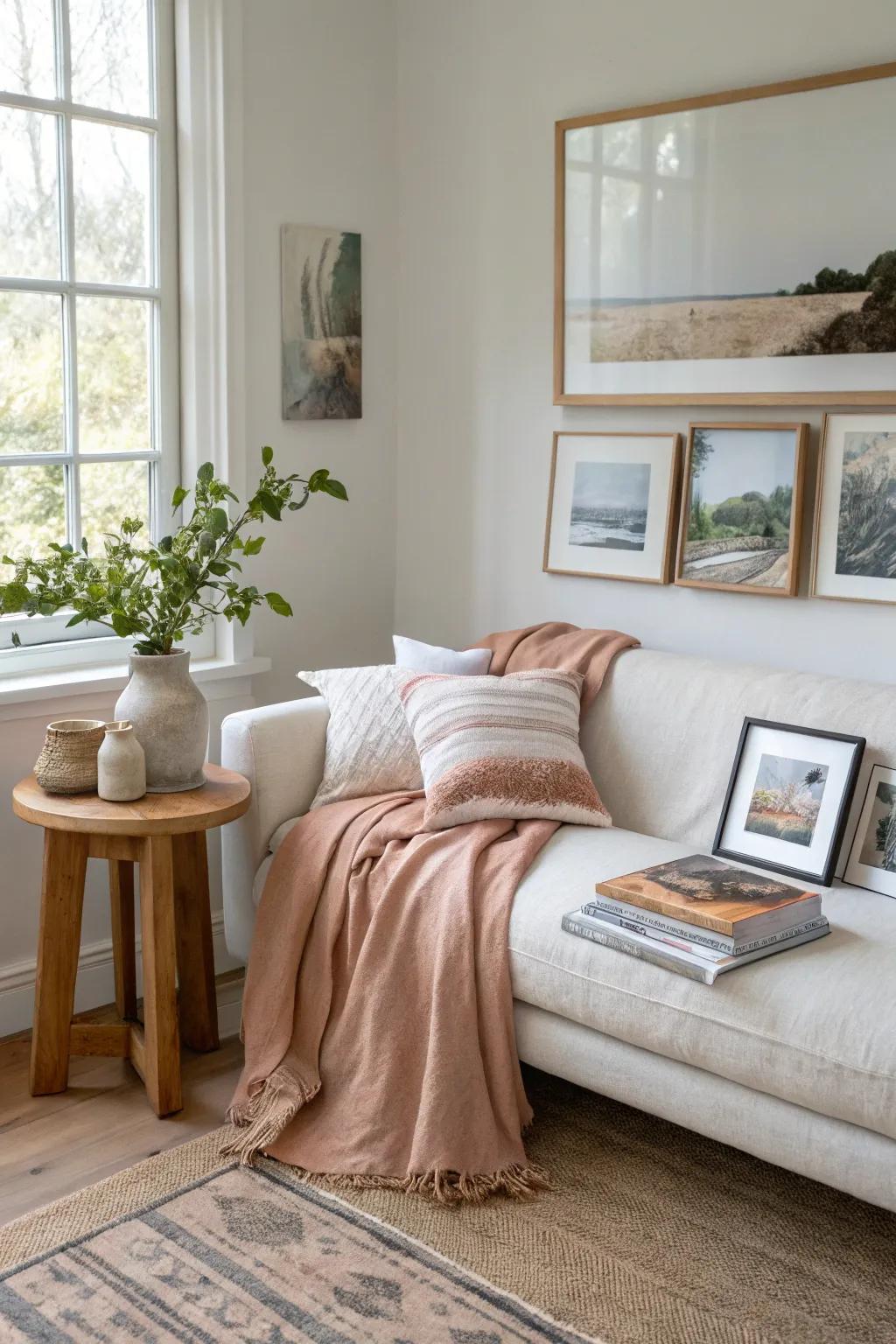 Infuse your workspace with personality through thoughtful decor choices.