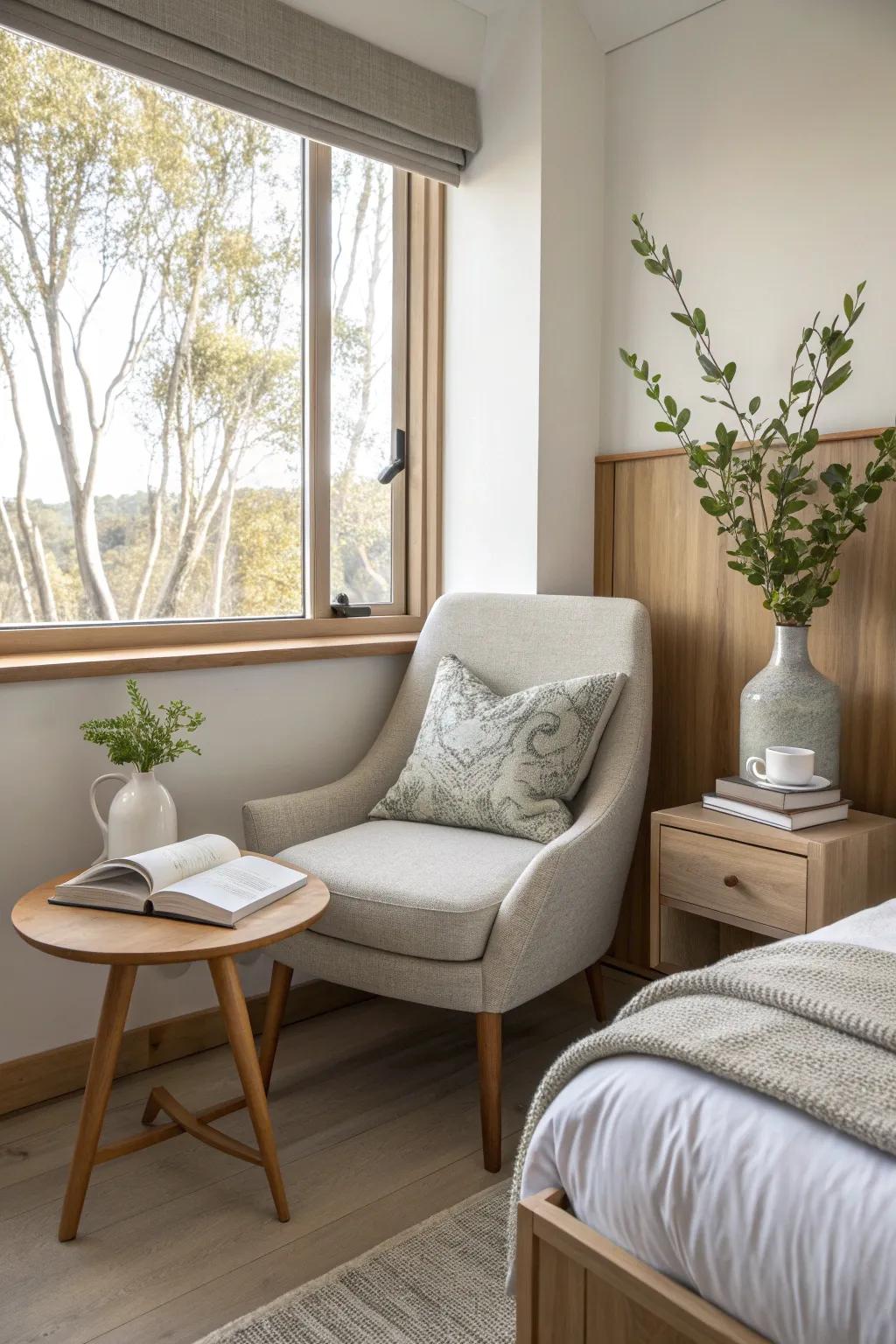 Offer guests a peaceful escape with thoughtfully designed private nooks.