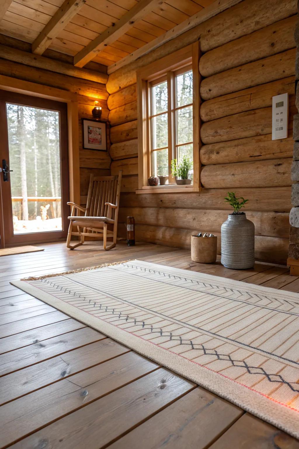 Feel the warmth underfoot with radiant heated floors that make cold mornings a delight.