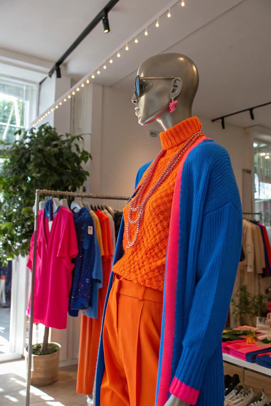 Mix and match to create a story with your merchandise displays.