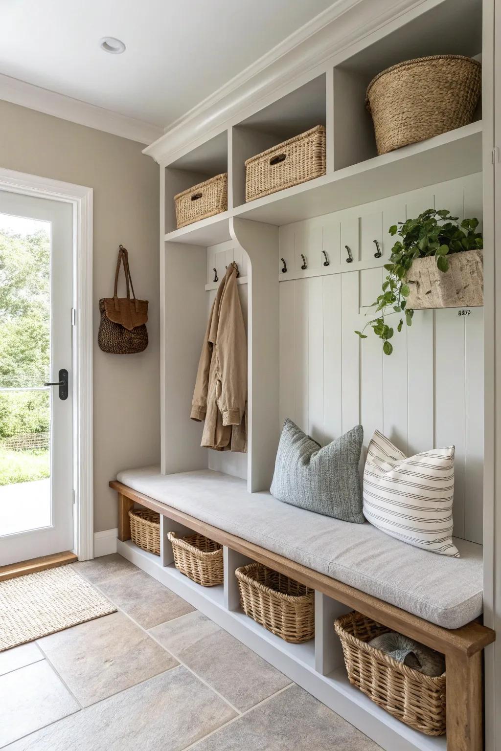 Find harmony with a mix of open and closed storage solutions. ✨ #StorageSolutions #DesignInspiration