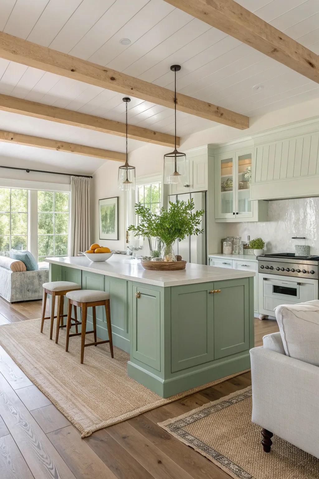 Achieve harmony with a unified color palette for a seamless flow.